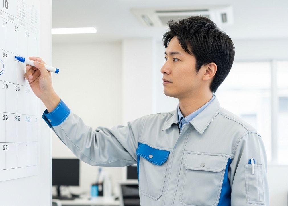 本業の休日に空いている日だけ働ける