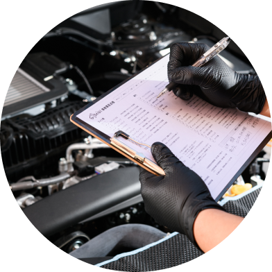 車の状態を点検・診断