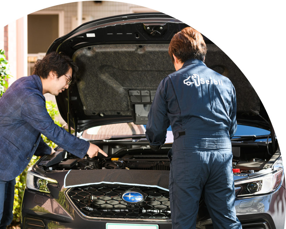 車検が切れても安心!ラクラク出張車検