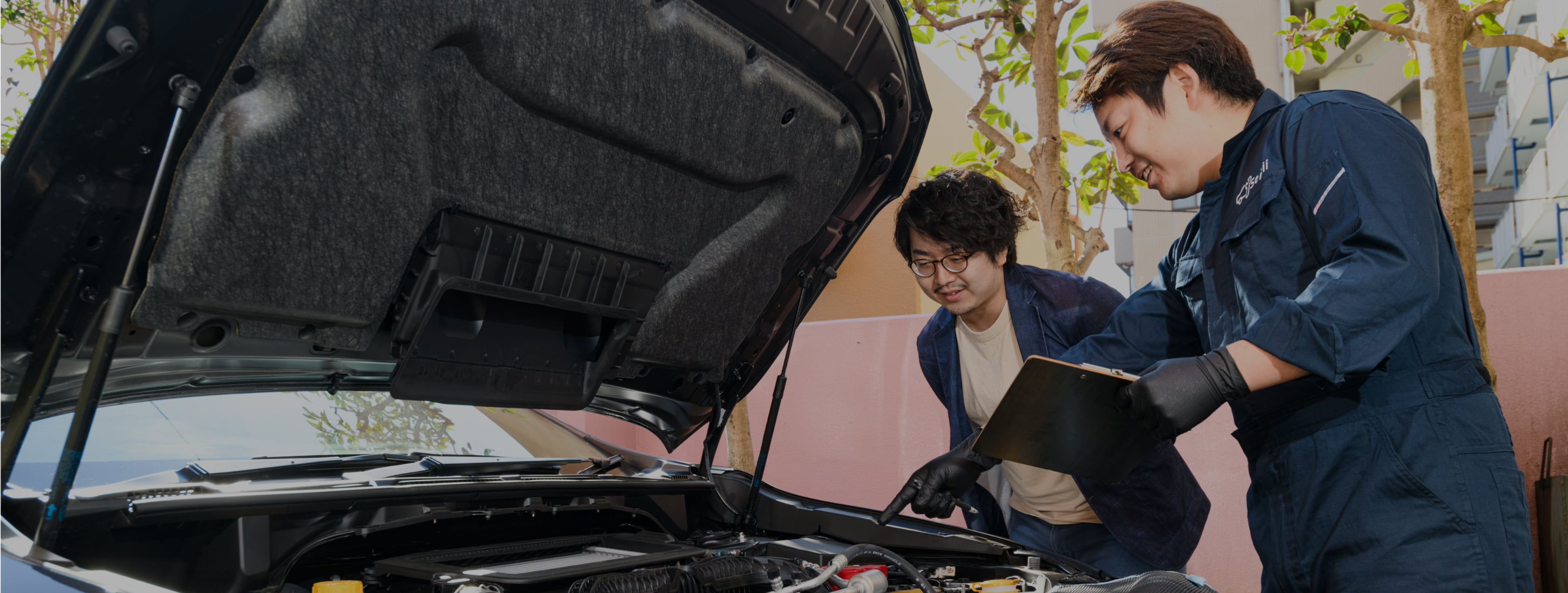 自動車整備士出張サービスチケット。ドライブレコーダー取り付け用